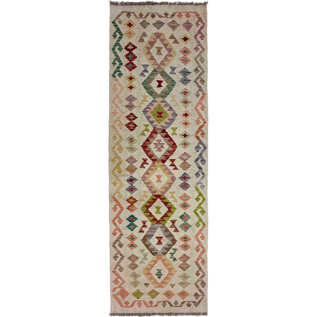 Afghan Kilim Rug 2' 5" x 8' 2" Flat-Weave