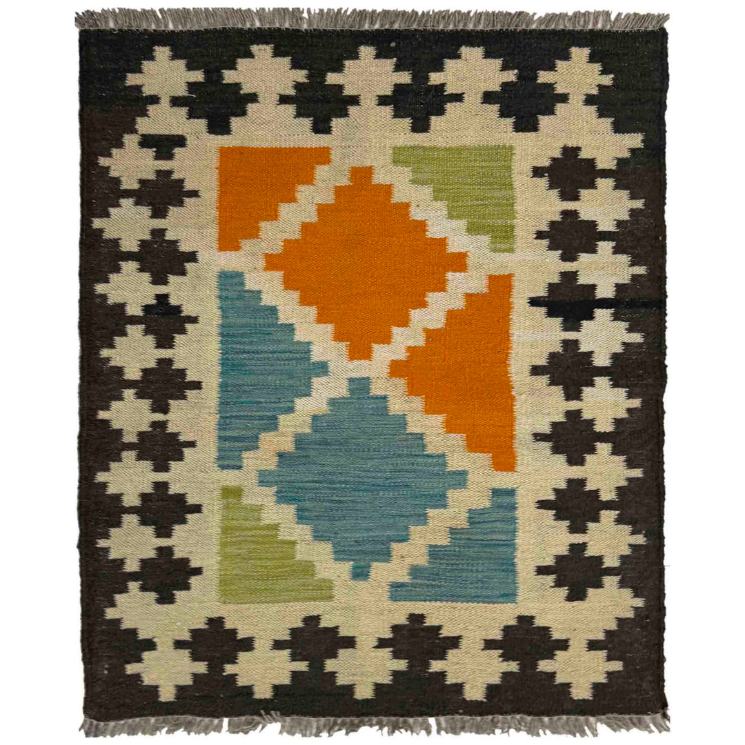 Handmade Vegetable Kilim 2' 2" x 2' 9" - No. AL899092