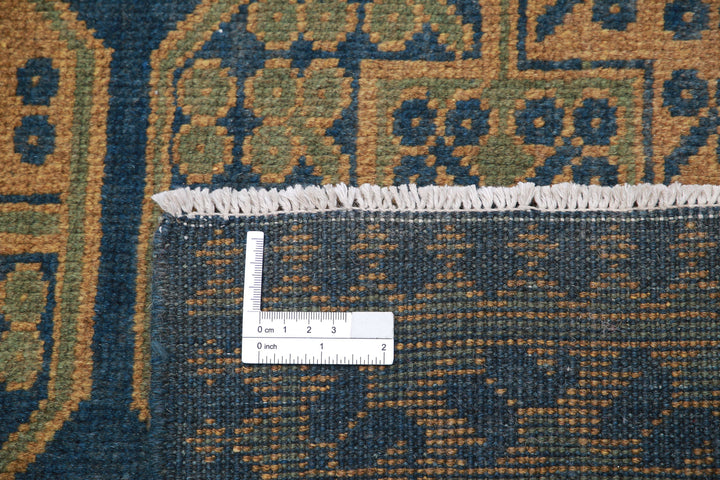 Afghan Akcha Revival Rug 5' 1" x 6' 2" Hand-Knotted | No. AT69997