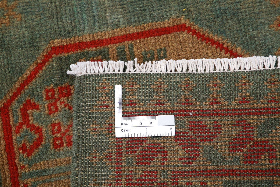 Afghan Akcha Revival Rug 5' 2" x 6' 4" Hand-Knotted | No. AT55531