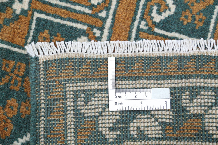 Afghan Revival Rug 5' 6" x 7' 11" Hand-Knotted | No. AT81598