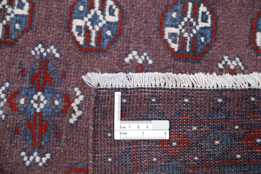Afghan Revival Rug 5' 3" x 7' 11" Hand-Knotted | No. AT17465