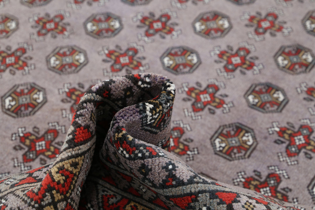 Afghan Revival Rug 6' 7" x 9' 4" Hand-Knotted | No. AT51445