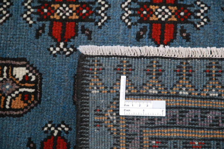 Afghan Revival Rug 6' 7" x 9' 8" Hand-Knotted | No. AT31825