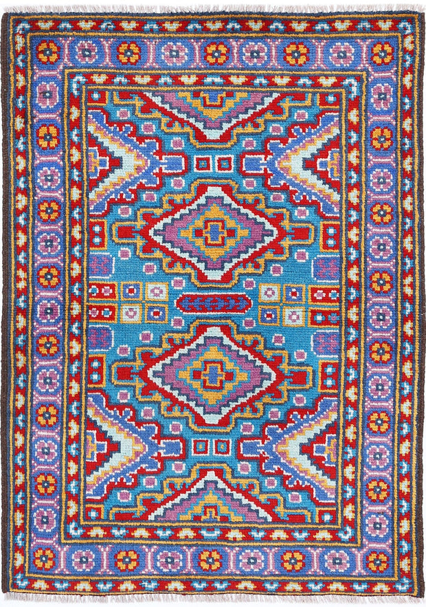 Hand Knotted Baluch Revival Wool Rug 2' 9" x 4' 0" - No. AT37891