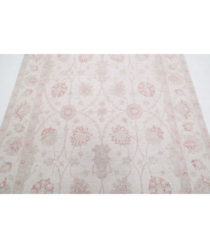 Afghan Serenity Rug 5' 4" x 7' 7" Hand-Knotted | No. AT30007