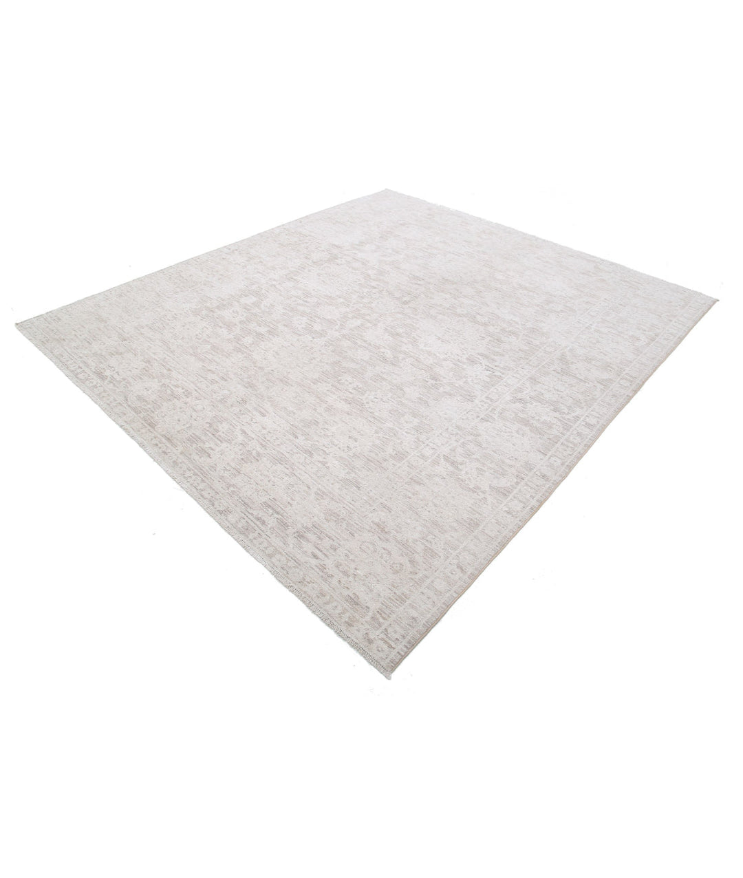 Hand Knotted Serenity Wool Rug 8' 0" x 9' 1" - No. AT34075