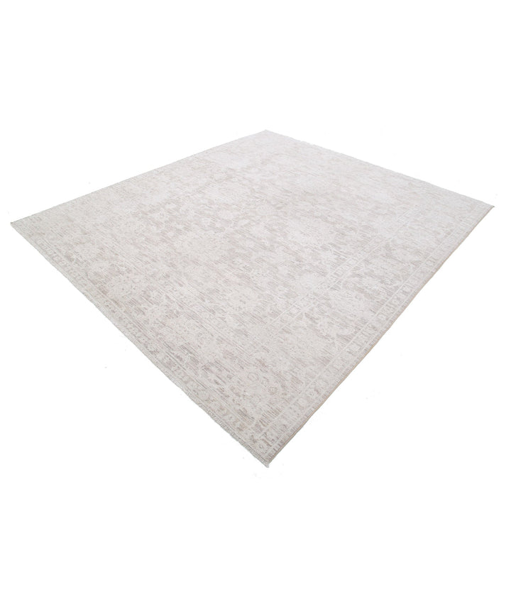 Hand Knotted Serenity Wool Rug 8' 0" x 9' 1" - No. AT34075