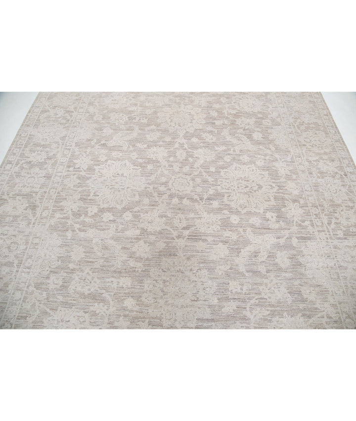 Hand Knotted Serenity Wool Rug 8' 0" x 9' 1" - No. AT34075