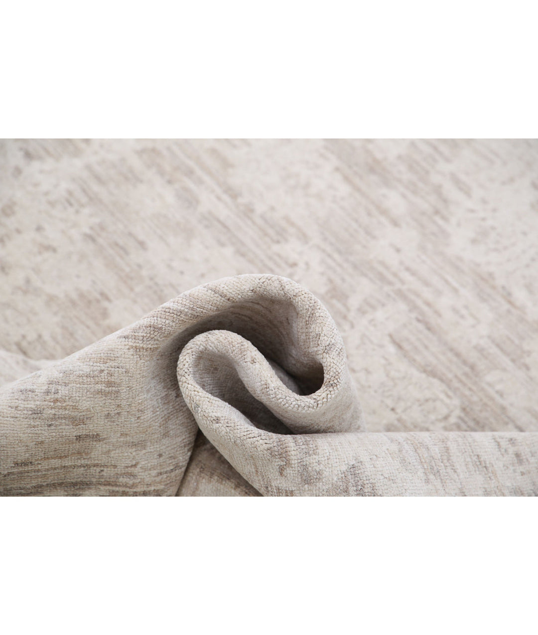 Hand Knotted Serenity Wool Rug 8' 0" x 9' 1" - No. AT34075