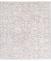 Hand Knotted Serenity Wool Rug 8' 0" x 9' 1" - No. AT34075