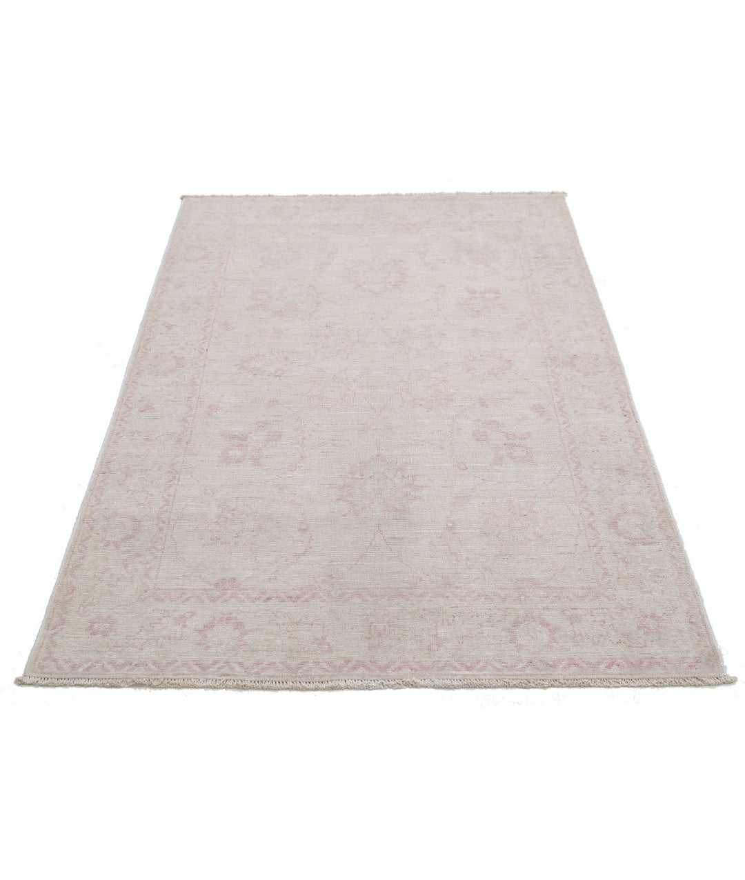 Afghan Serenity Rug 3' 10" x 5' 9" Hand-Knotted | No. AT44471