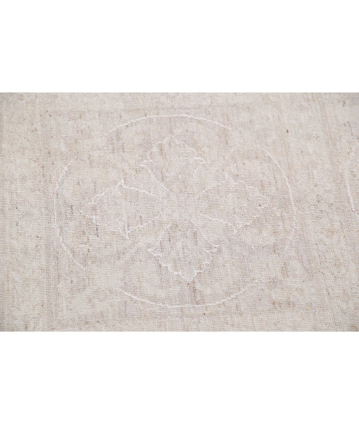Ivory Afghan Serenity Rug 12' 1" x 14' 6" Hand-Knotted | No. AT43810