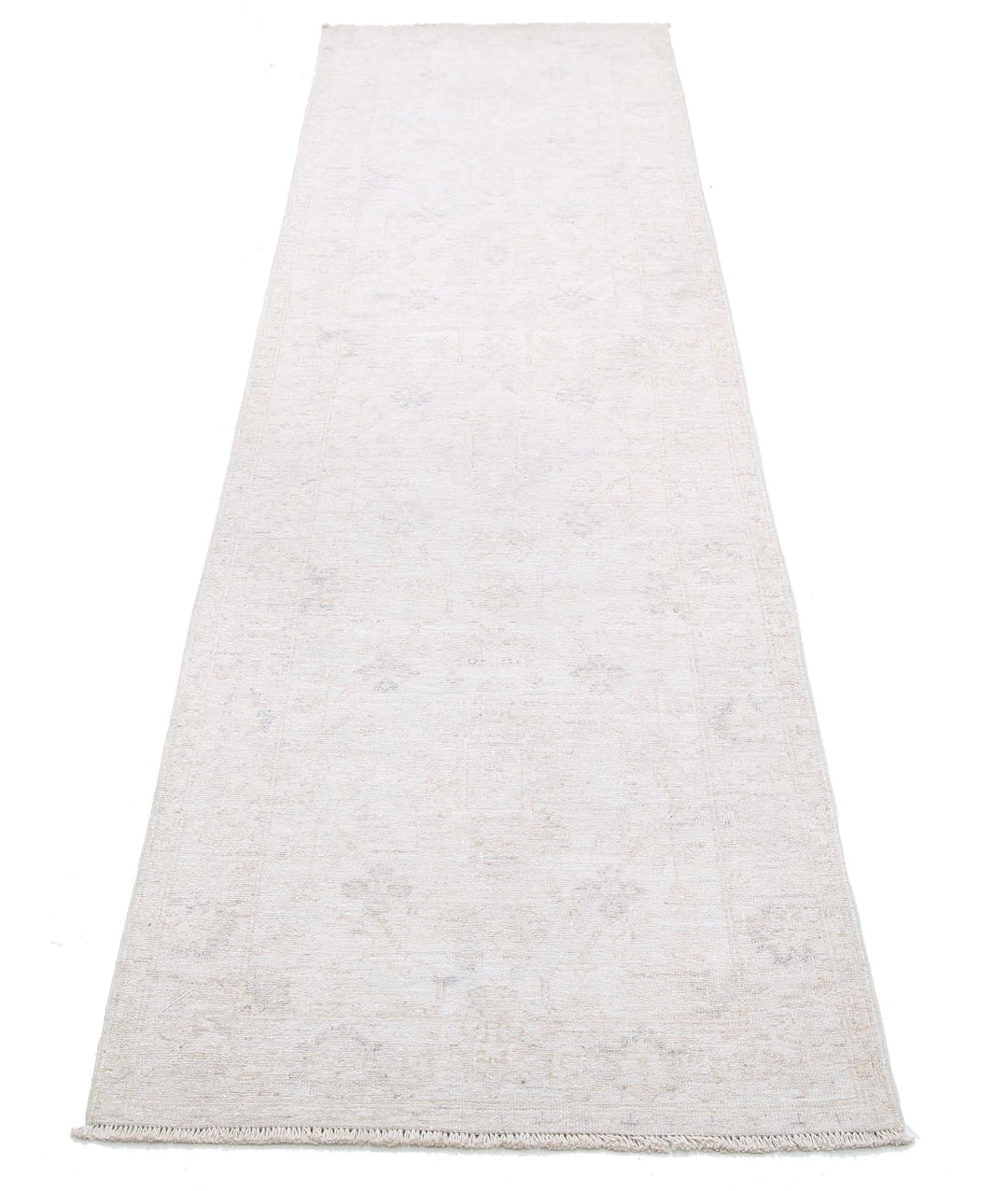 Afghan Serenity Rug 2' 5" x 9' 5" Hand-Knotted | No. AT92991