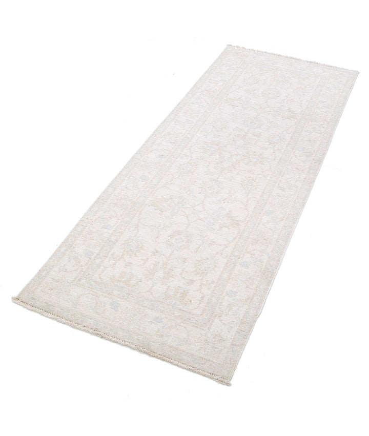 Afghan Serenity Runner Rug 2' 5" x 6' 4" Hand-Knotted | No. AT97931