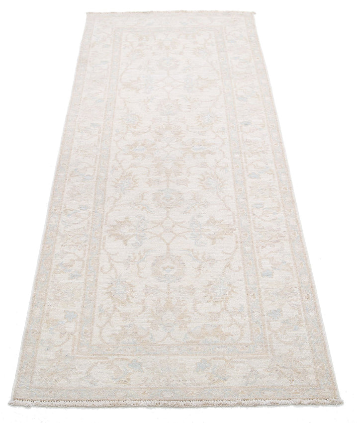 Afghan Serenity Runner Rug 2' 5" x 6' 4" Hand-Knotted | No. AT97931