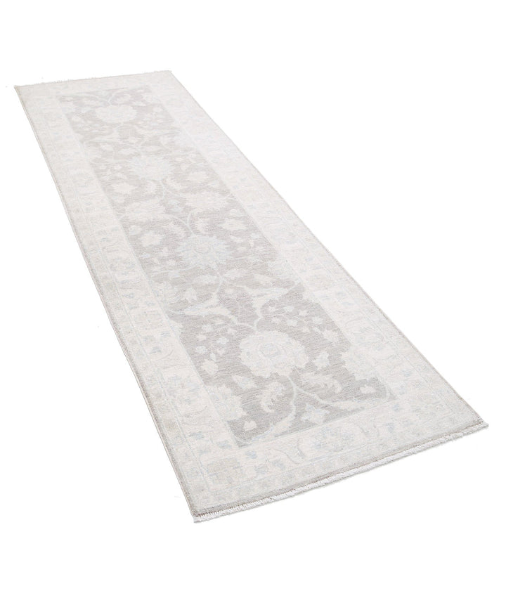 Afghan Serenity Runner Rug 2' 8" x 8' 0" Hand-Knotted | No. AT56836