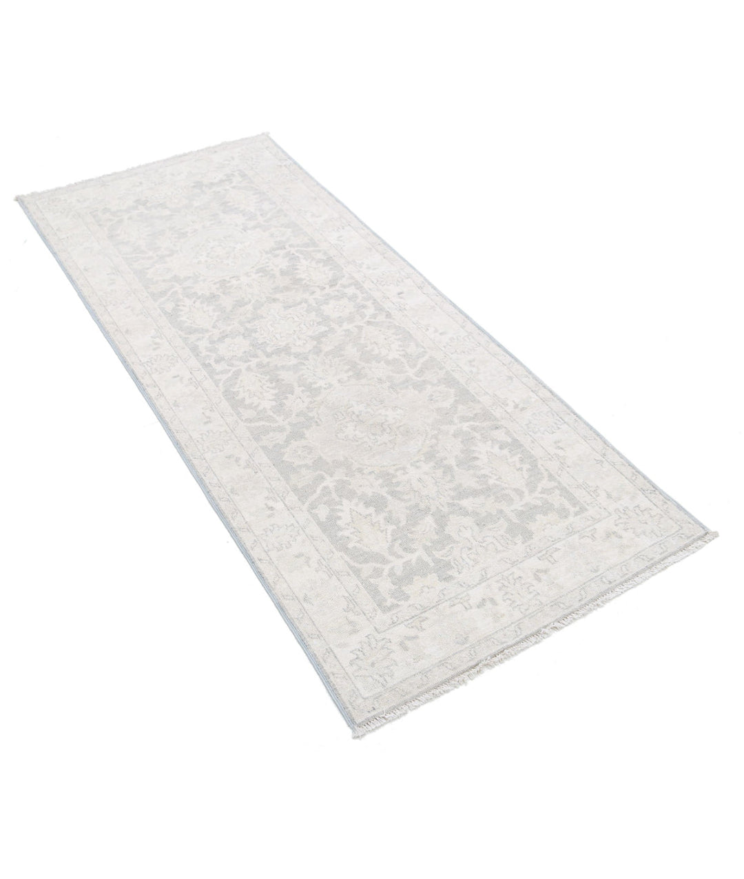 Afghan Runner Rug 2' 6" x 5' 11" Hand-Knotted | No. AT61776