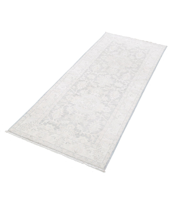 Afghan Runner Rug 2' 6" x 5' 11" Hand-Knotted | No. AT61776
