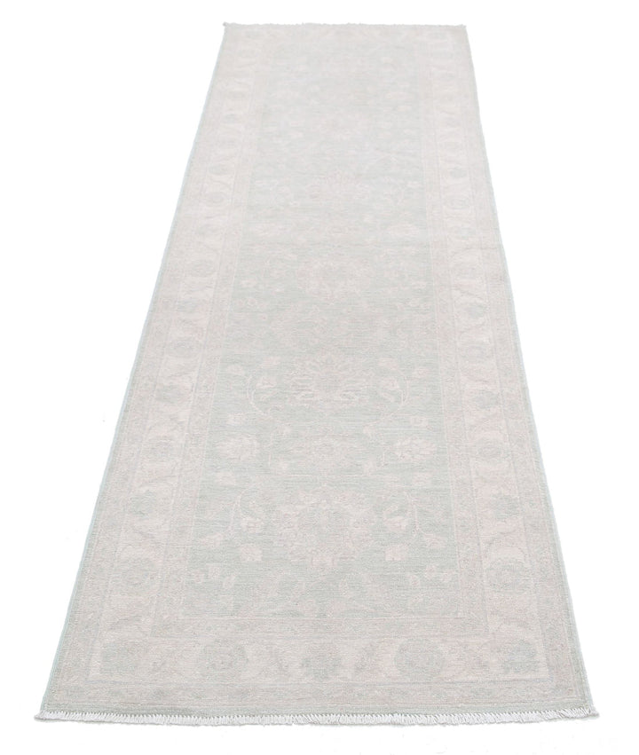 Afghan Serenity Runner Rug 2' 8" x 8' 7" Hand-Knotted | No. AT68039