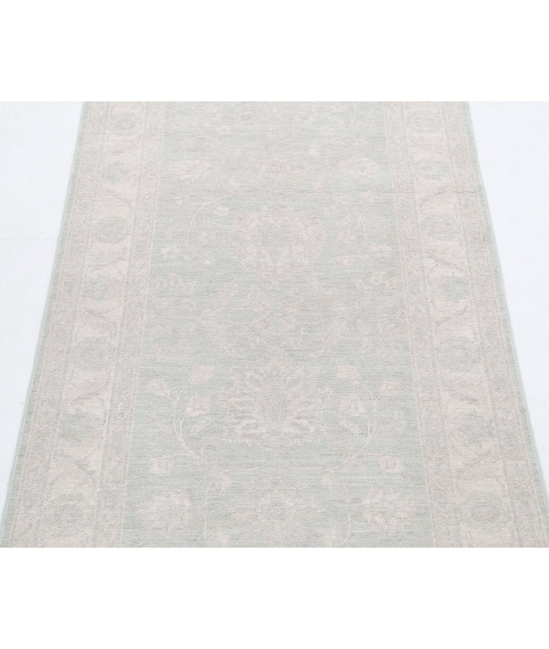 Afghan Serenity Runner Rug 2' 8" x 8' 7" Hand-Knotted | No. AT68039