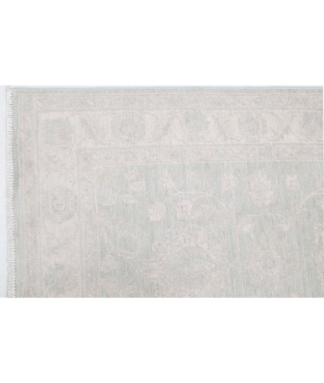 Afghan Serenity Runner Rug 2' 8" x 8' 7" Hand-Knotted | No. AT68039