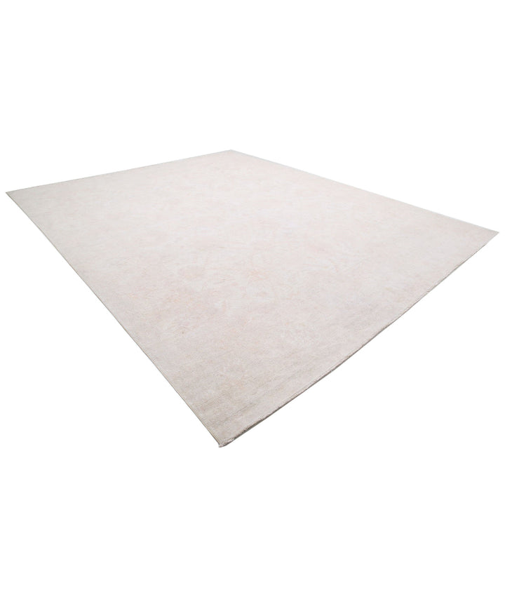 Ivory Afghan Serenity Rug 11' 9" x 14' 6" Hand-Knotted view 10