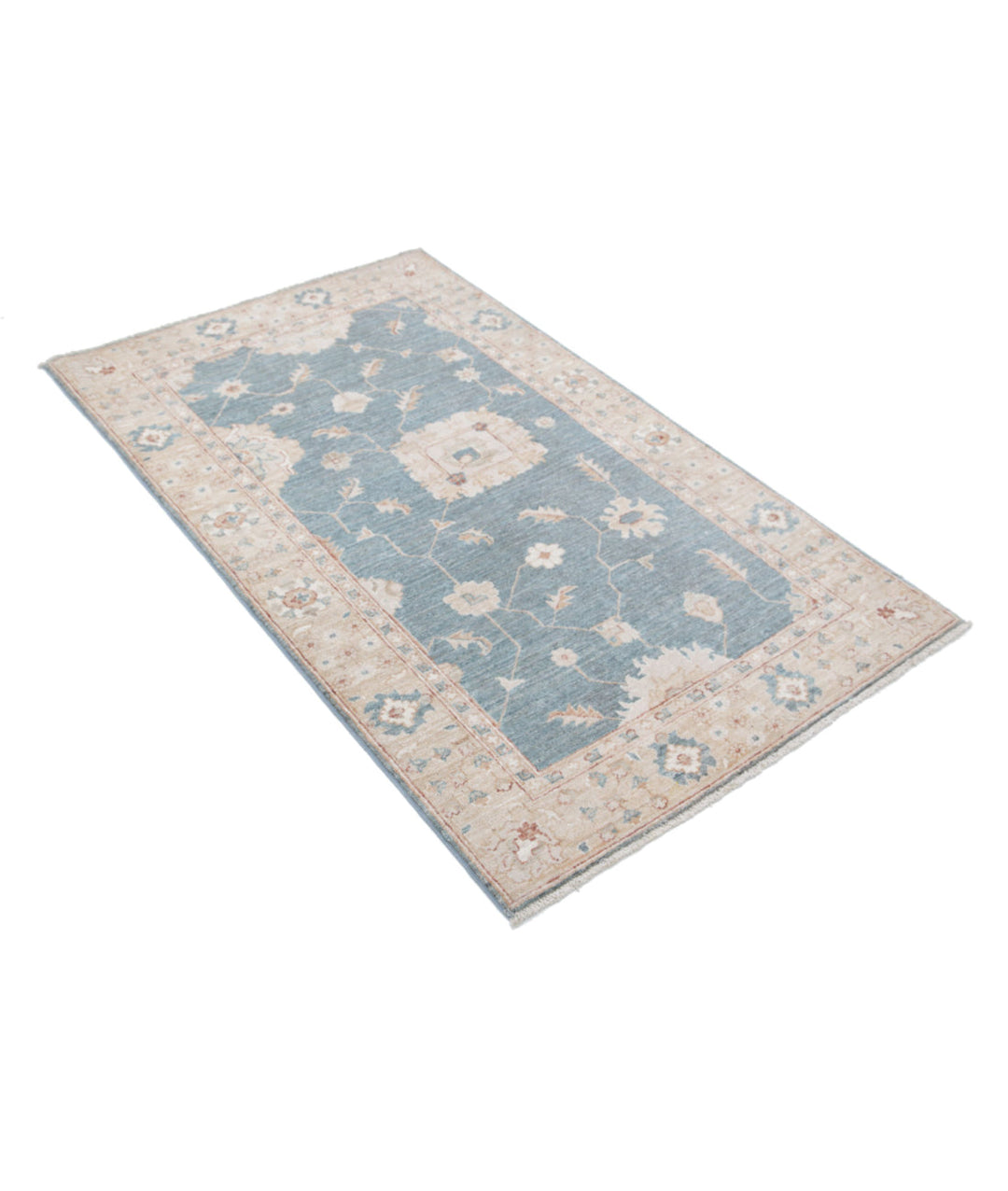 Afghan Serenity Rug 3' 0" x 5' 1" Hand-Knotted | No. AT67333