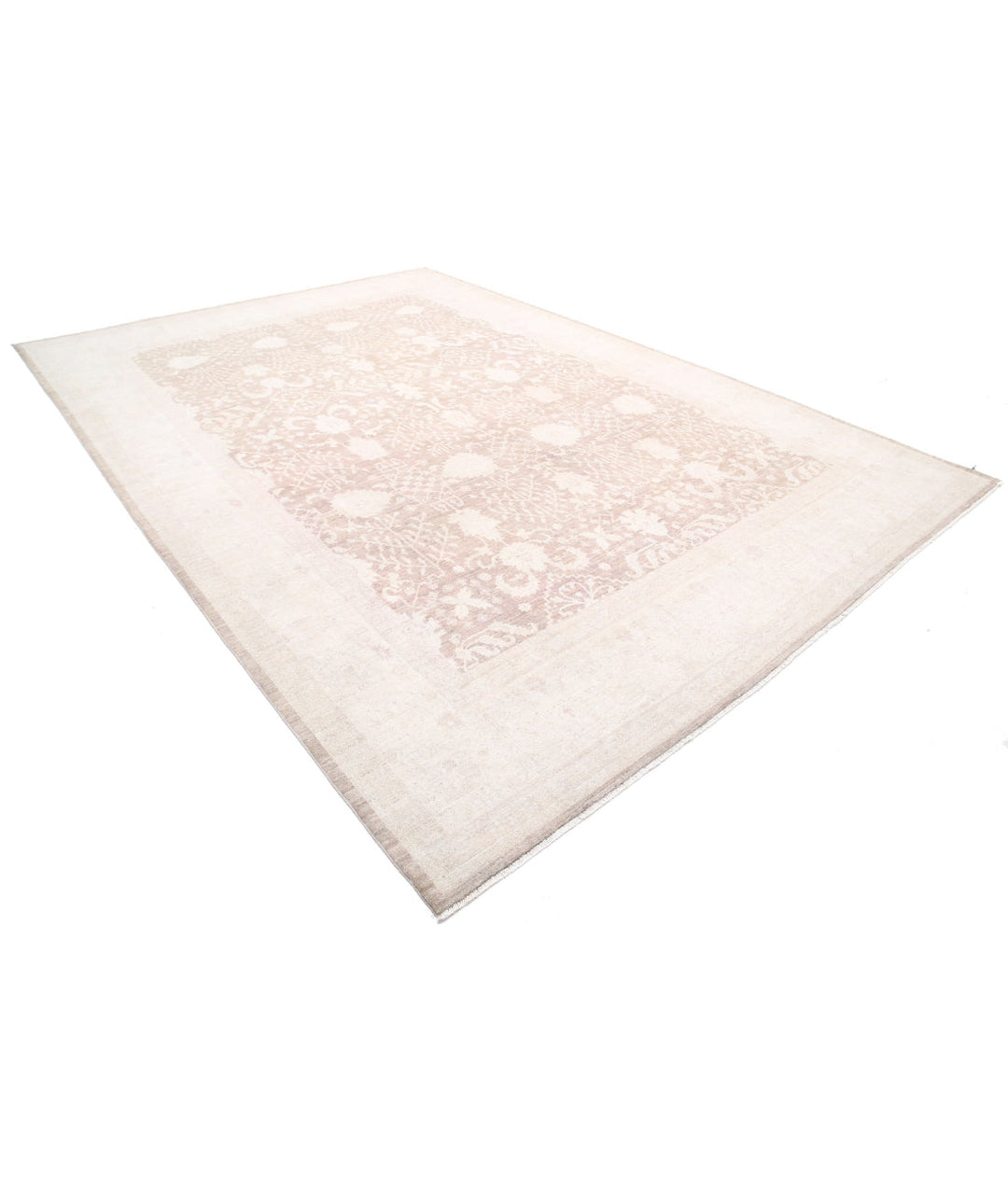 Afghan Serenity Rug 9' 6" x 13' 8" Hand-Knotted | No. AT15340