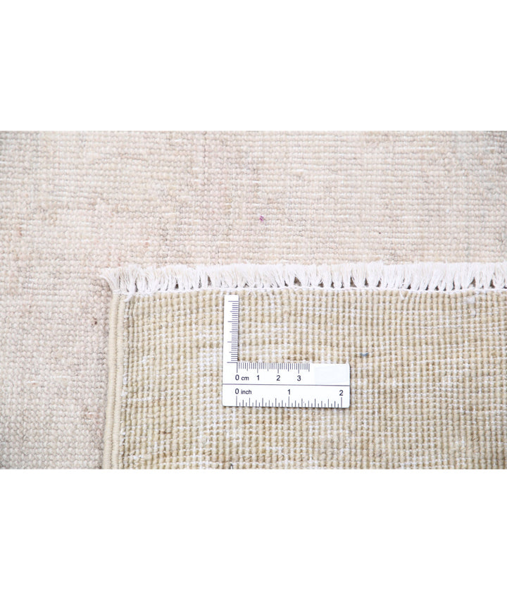 Ivory Afghan Serenity Rug 13' 0" x 16' 10" Hand-Knotted | No. AT36324