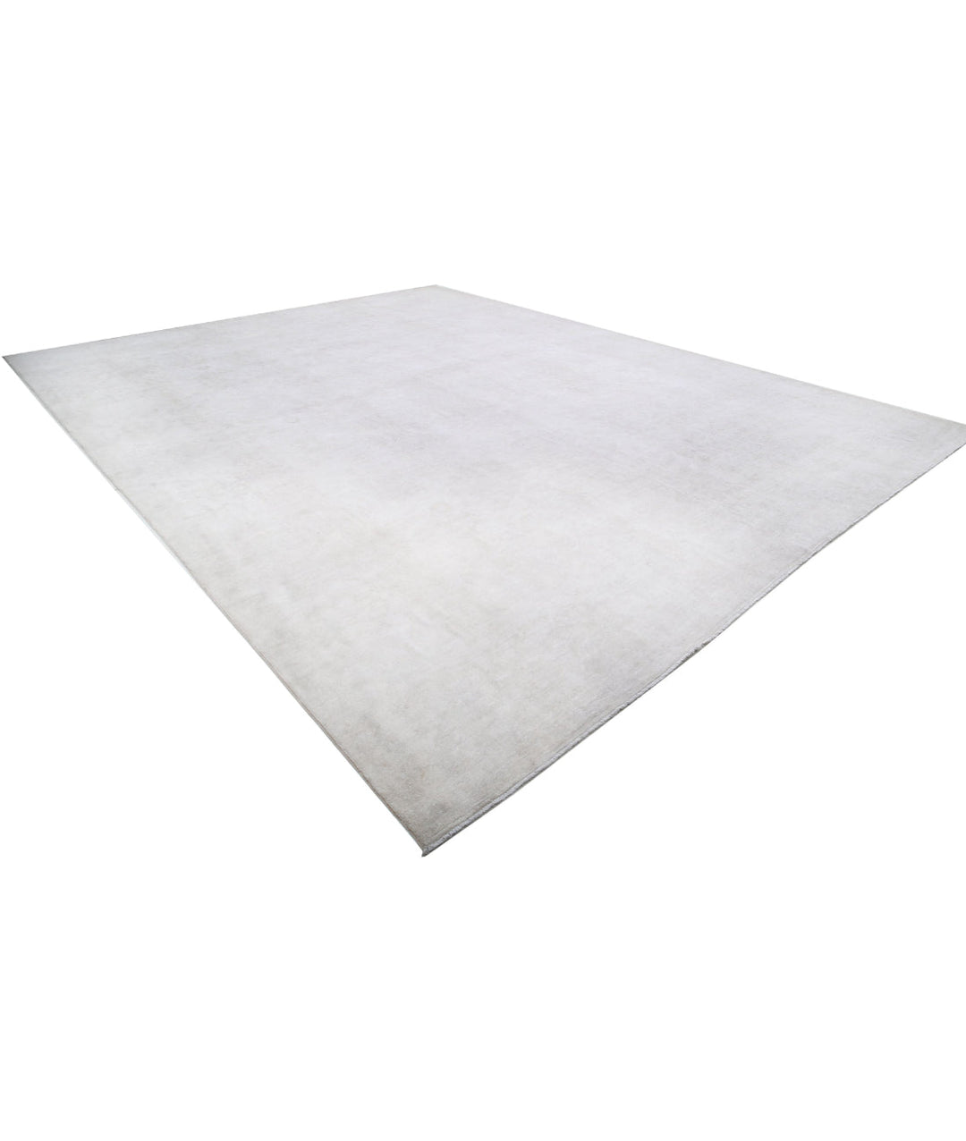 Ivory Afghan Serenity Rug 14' 7" x 18' 11" Hand-Knotted | No. AT41592