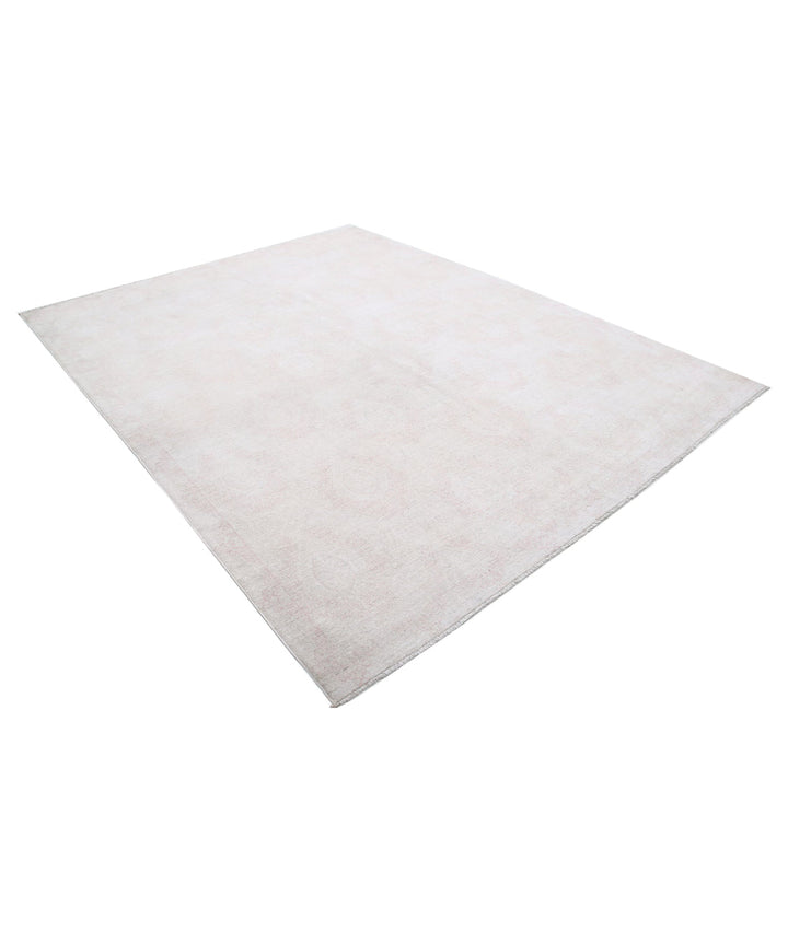 Brown Afghan Serenity Rug 8' 0" x 10' 2" Hand-Knotted | No. AT86149