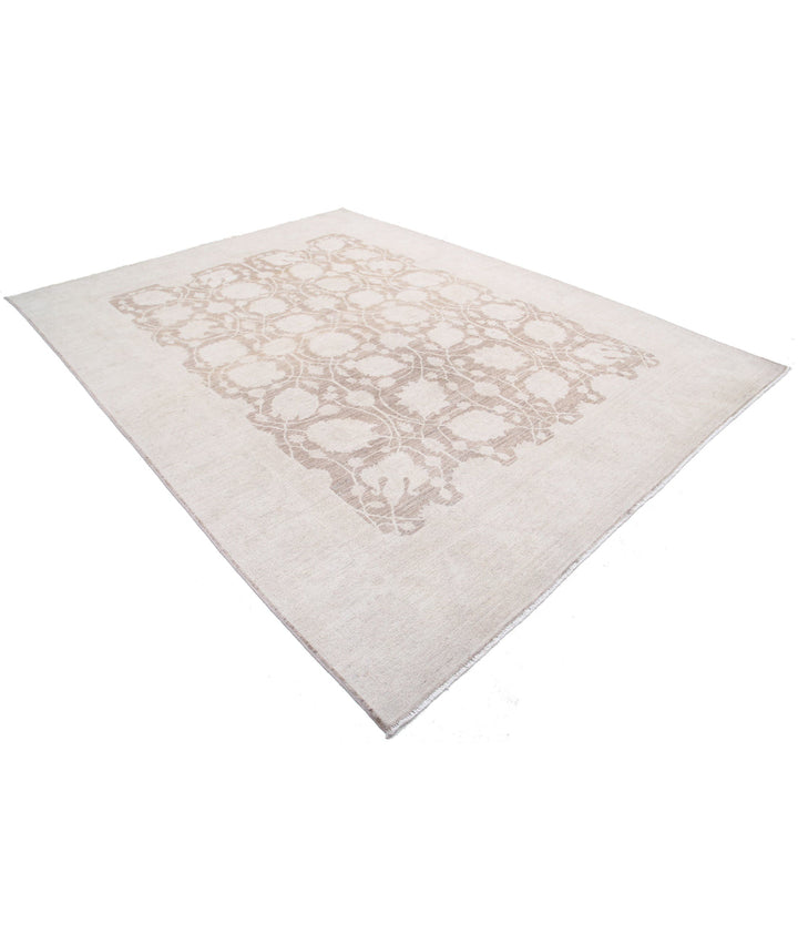 Afghan Serenity Rug 8' 7" x 11' 3" Hand-Knotted | No. AT63221