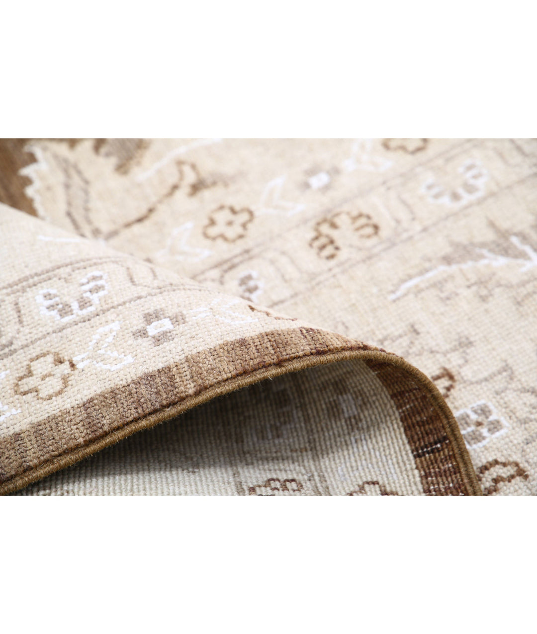 Afghan Serenity Rug 8' 9" x 12' 0" Hand-Knotted | No. AT48683