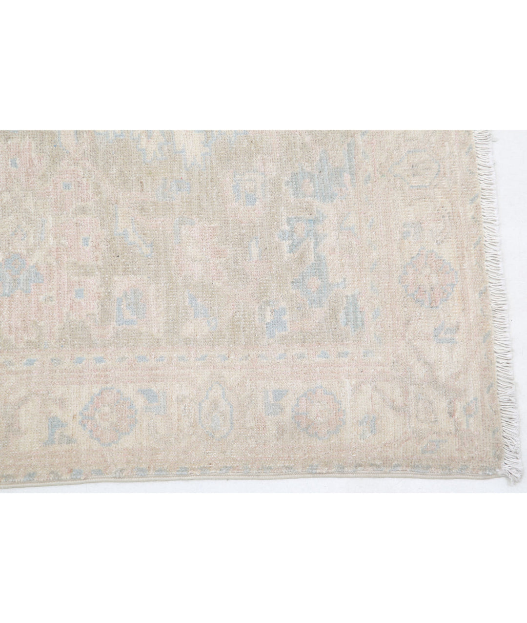 Afghan Serenity Rug 2' 5" x 9' 3" Hand-Knotted | No. AT96091