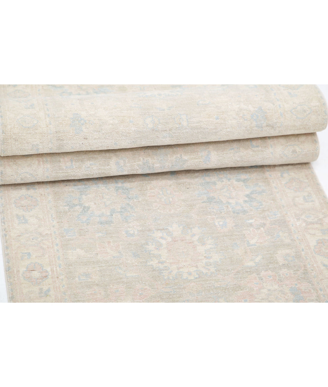 Afghan Serenity Rug 2' 5" x 9' 3" Hand-Knotted | No. AT96091