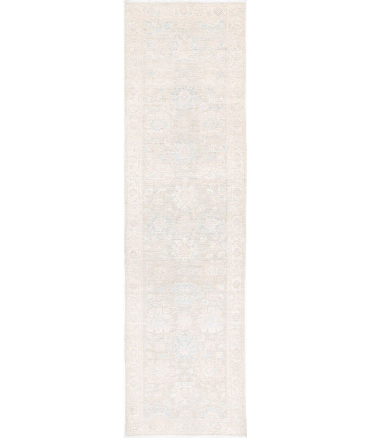 Afghan Serenity Rug 2' 5" x 9' 3" Hand-Knotted | No. AT96091