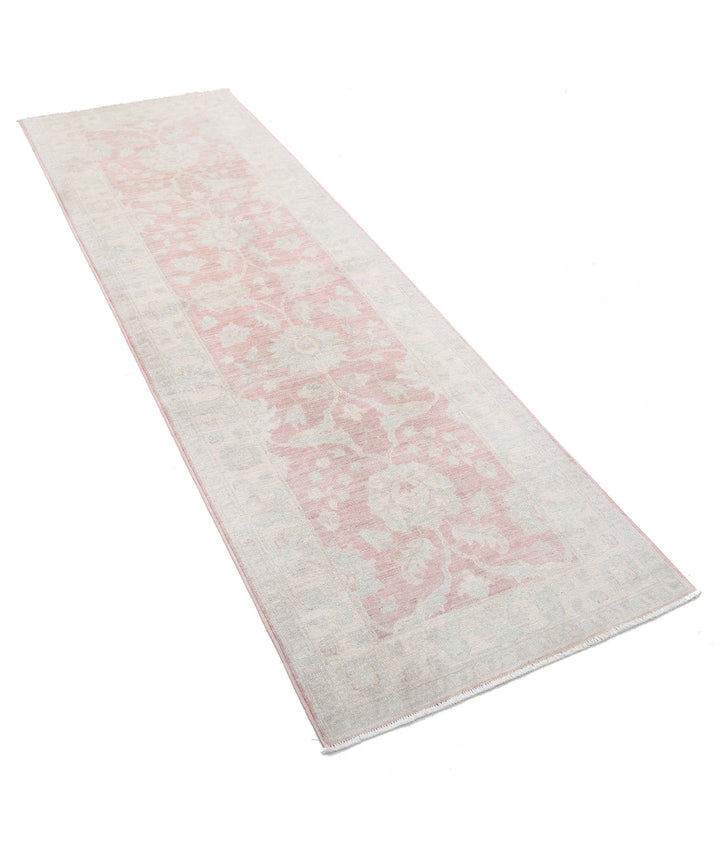 Red Afghan Serenity Rug 2' 6" x 8' 0" Hand-Knotted | No. AT44840