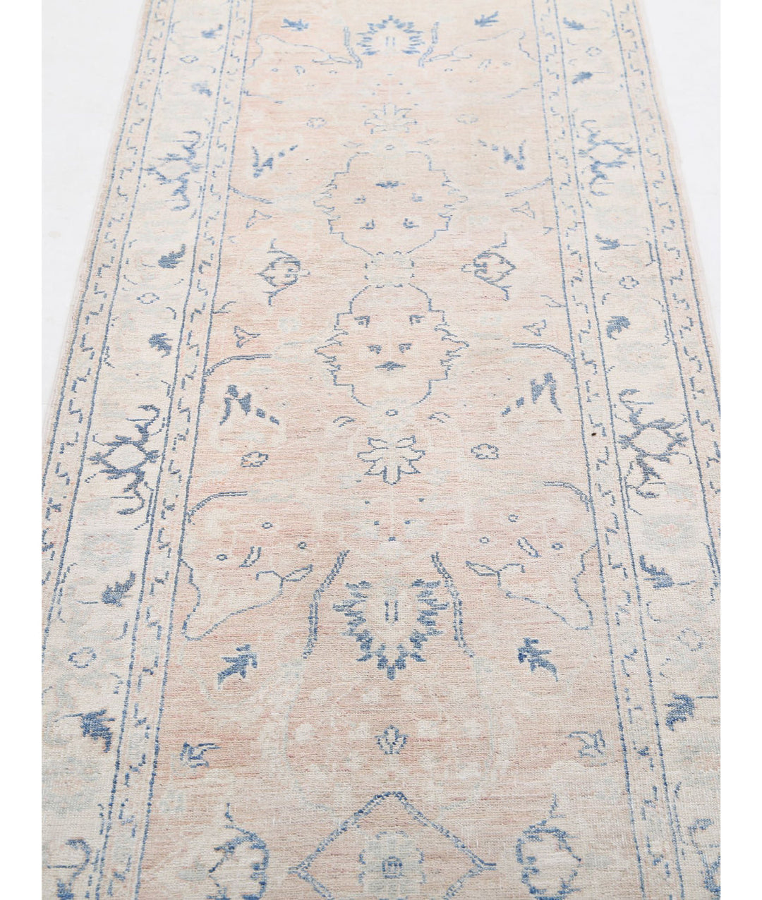 Hand Knotted Serenity Wool Rug 2' 6" x 13' 6" - No. AT15357