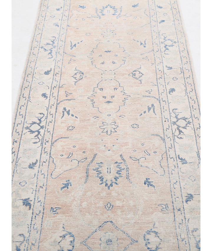 Hand Knotted Serenity Wool Rug 2' 6" x 13' 6" - No. AT15357