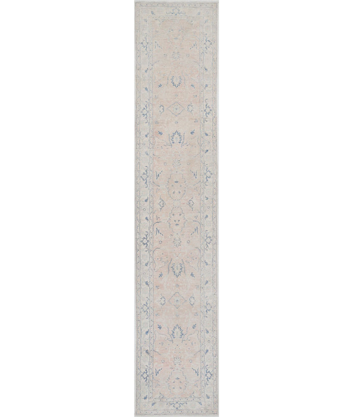 Hand Knotted Serenity Wool Rug 2' 6" x 13' 6" - No. AT15357