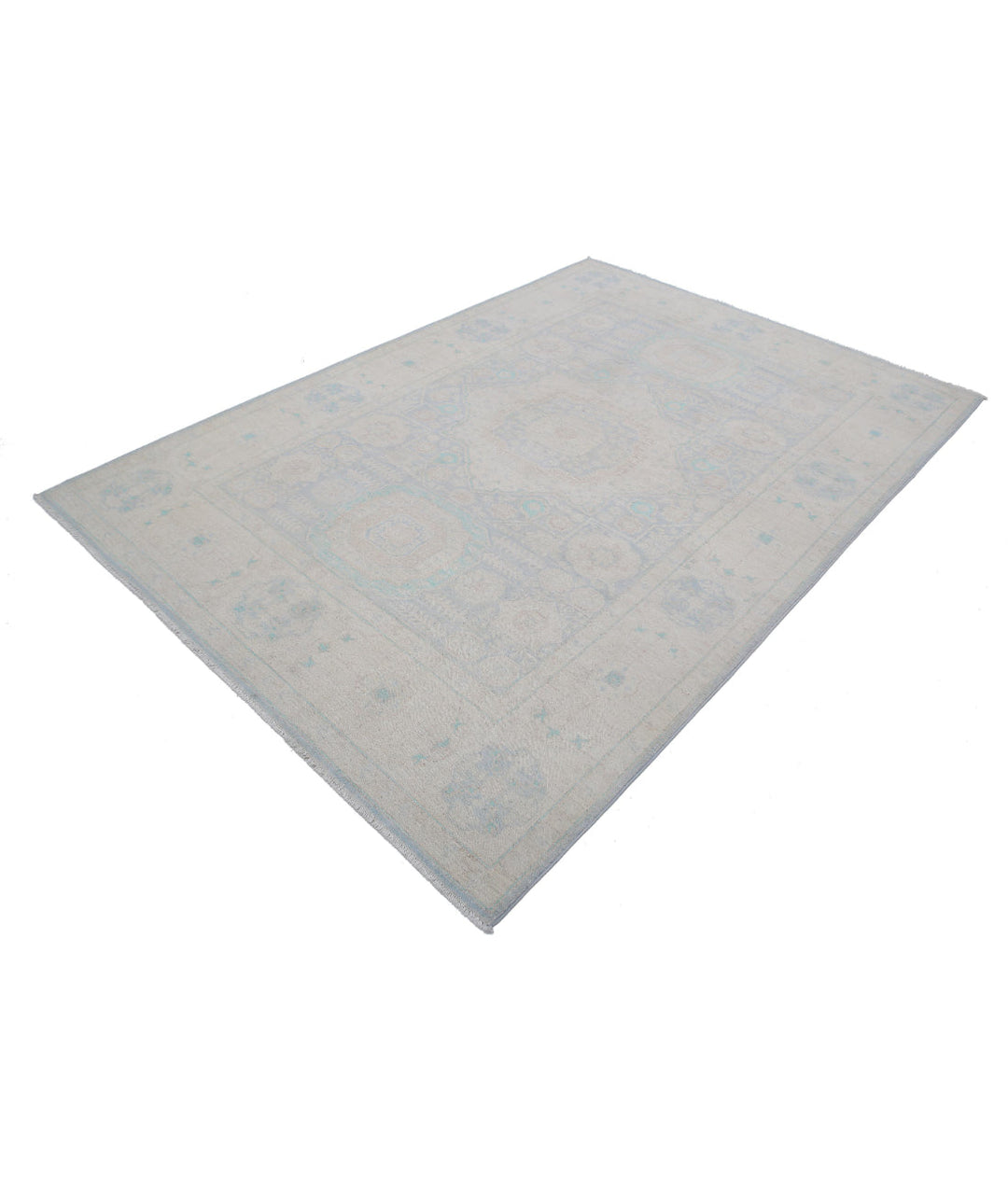 Hand Knotted Serenity Wool Rug 6' 0" x 8' 6" - No. AT598771