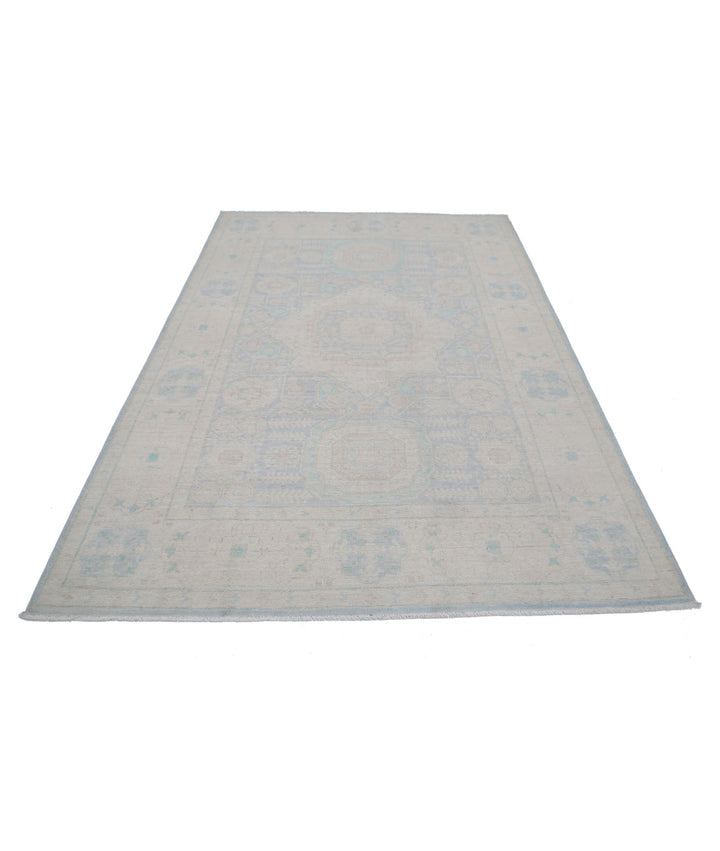 Hand Knotted Serenity Wool Rug 6' 0" x 8' 6" - No. AT598771
