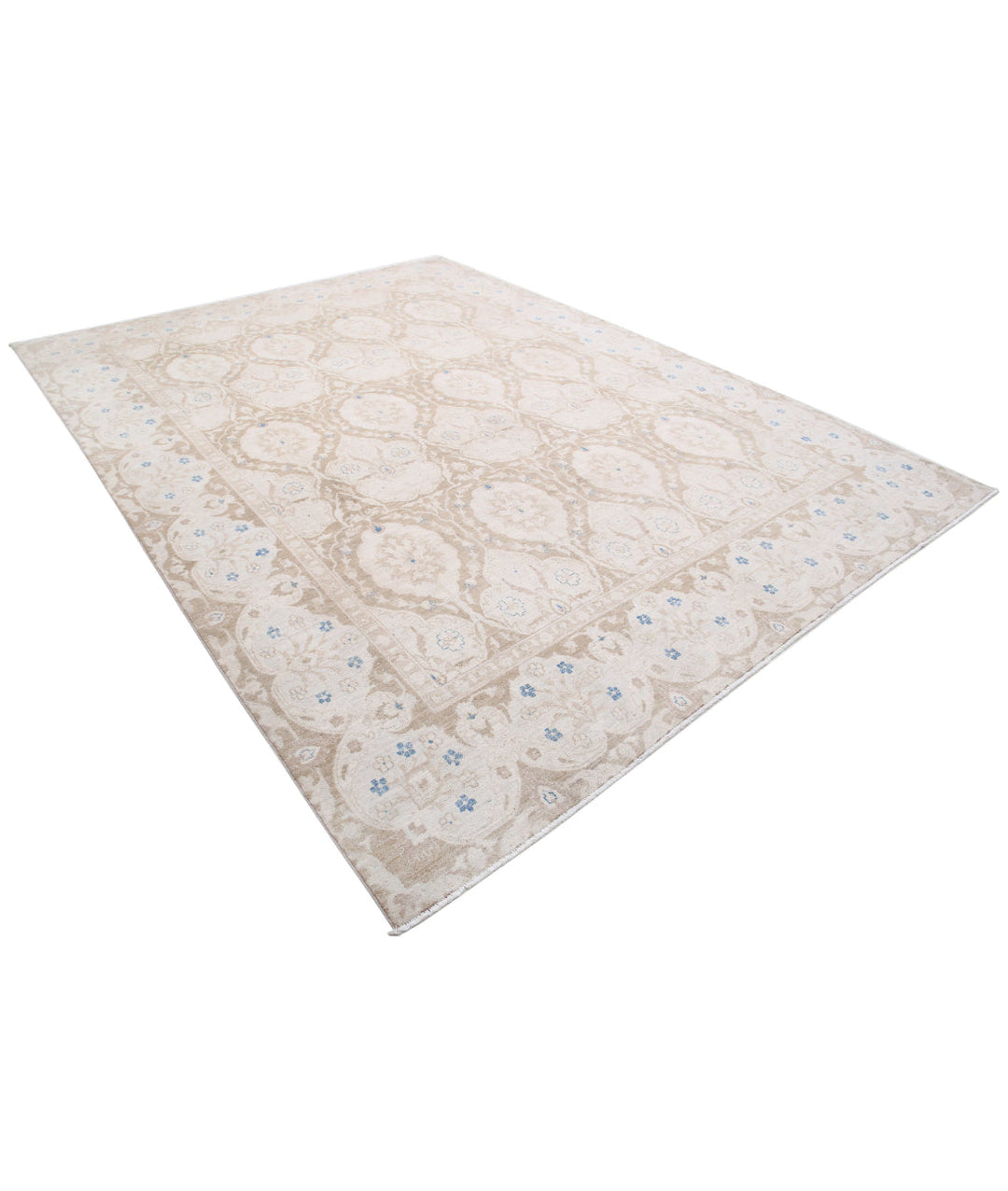 Afghan Serenity Rug 8' 10" x 11' 7" Hand-Knotted | No. AT23832