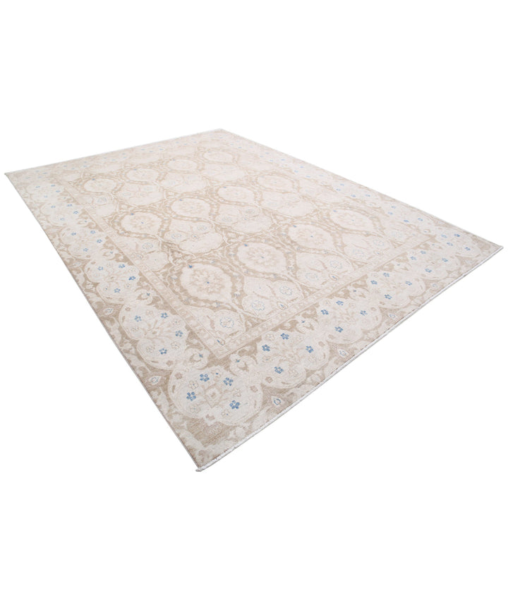 Afghan Serenity Rug 8' 10" x 11' 7" Hand-Knotted | No. AT23832