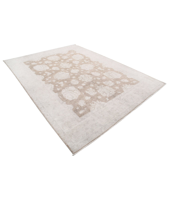 Afghan Serenity Rug 7' 11" x 10' 6" Hand-Knotted | No. AT17106