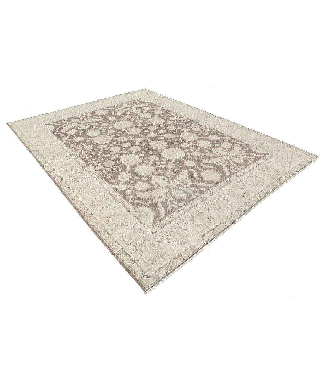 Afghan Serenity Rug 7' 11" x 10' 1" Hand-Knotted | No. AT78138
