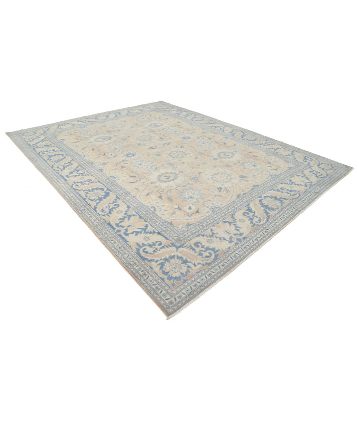 Afghan Serenity Rug 9' 9" x 12' 6" Hand-Knotted | No. AT48054