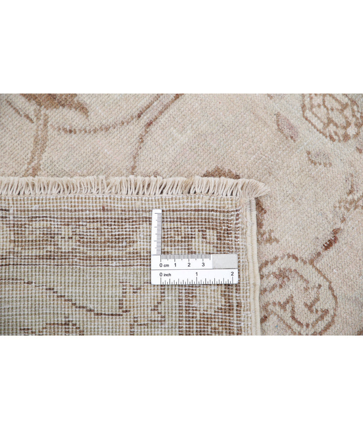 Afghan Tabriz Rug 4' 3" x 5' 11" Hand-Knotted | No. AT66953