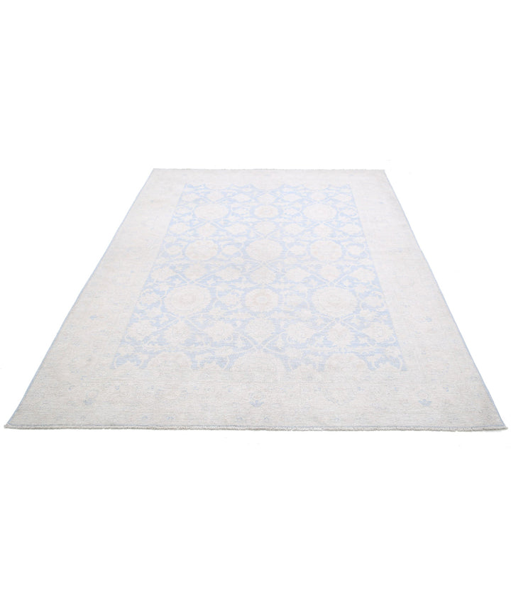 Afghan Serenity Rug 6' 0" x 8' 7" Hand-Knotted | No. AT69539
